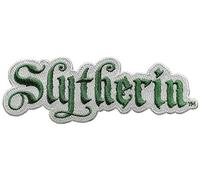 Ata-Boy Harry Potter Patch, Slytherin Script Iron On Patches - Harry Potter Gifts & Merchandise…