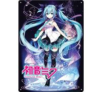 Ata-Boy Hatsune Miku Metal Sign Size 11.5" x 8.25"