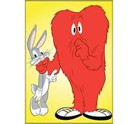 Ata-Boy Looney Tunes Bugs & Gossamer Magnet - 2.5" x 3.5" Refrigerator Magnet