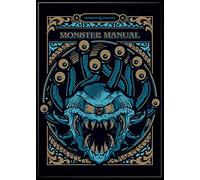 Ata-Boy Magnet - Dungeons and Dragons D&D DND Special Edition Monster Manual 2.5" x 3.5" Magnet for Refrigerators, Whiteboards & Locker Decorations…