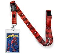 Ata-Boy Marvel Comics Spider-Man Reversible Lanyard with Breakaway Clip and ID Holder, One Size (17046MV)