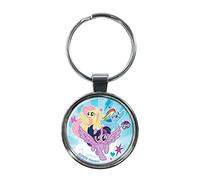 Ata-Boy My Little Pony 1.5" Fob Keychain for Keys, Backpack Pulls and More, Assortment 2 - Multi - One Size