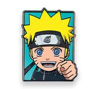Ata-Boy Naruto Face 1" Full Color Enamel Pin