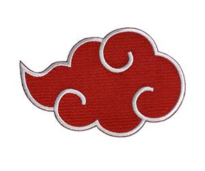 Ata-Boy Naruto Patch, Akatsuki Iron On Patches - Naruto Gifts & Merchandise, Akatsuki, Small