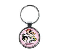 Ata-Boy Powerpuff Girls 1.5" Fob Keychain for Keys, Backpack Pulls and More, Powerpuff Girls, Size