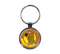 Ata-Boy Scooby Doobie Doo 1.5" Fob Keychain for Keys, Backpack Pulls and More, Scooby-doo, One size