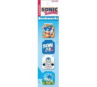 Ata-Boy Sonic The Hedgehog Magnetic Set of Four 1" Magnetic Page-Top Bookmarks