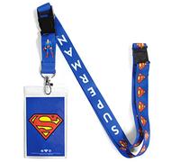 Ata-Boy Superman Lanyard Badge Holder, DC Comics Lanyards for ID Badges - Superman Gifts & Merchandise…
