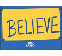 Ata-Boy Ted Lasso Believe 2.5" x 3.5" Magnet for Refrigerators and Lockers