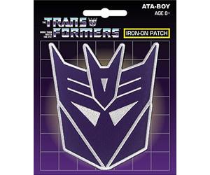 Ata-Boy Transformers Decepticon Patch Officially Licensed Embroidered Patch