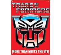 Ata-Boy Transformers Metal Sign, Autobot Size 8.25” X 11.5”