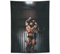 ATAAY Gorgeous picture 39.4x59.1in(100x150cm) Chris Bumstead Poster Bodybuilder Poster Home Decor Tapestry Picture Print Bedroom Decor Painting Tapestries Room Aesthetic