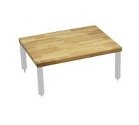 Atacama Apollo Hi-Fi Storm 6 Shelf 300mm Module Glacier White/Natural Oak