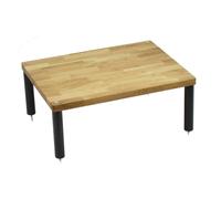 Atacama Apollo Hi-Fi Storm 6 Shelf 300mm Module Silk Black/Natural Oak
