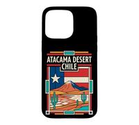 Atacama Desert Chile Retro Travel Landscape Graphic Case for iPhone 15 Pro Max