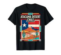 Atacama Desert Chile Retro Travel Landscape Graphic T-Shirt