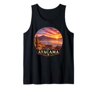 Atacama Desert Sunset Andean Landscape Tank Top