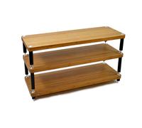 Atacama Evoque Eco 110-40 3 Tier AV Stand - Natural Bamboo