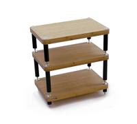 Atacama Evoque Eco 60-40 3 Tier Hi-Fi Stand - Dark Bamboo