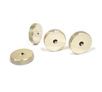 Atacama HD-L 25mm Dia Floor Spike Shoes (4 Pack) Nickel Silver