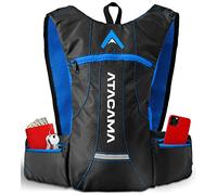 ATACAMA Running Backpack without Bubble for Running and Cycling 2L Red/Blue - Waterproof, Reflective, Lightweight, Small - Trail Running Backpack for Running - Running Vest - Lightweight Ski Backpack