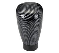 ATACDVDYEU 5 Speed Universal Car Gear Shift Knob Stick Lever Manual Gearbox Handle Carbon Fiber Cover Case Auto Interior Parts Shifter Knobs Head(Carbon Fiber Style)