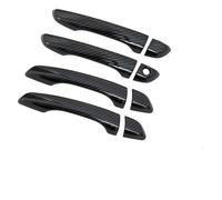 ATACDVDYEU Car Exterior Door Handle Cap Cover for P&eugeot for Expert for Space for Tourer for Traveller for T&oyota for ProAce 2016-2023 Car Door Handle Cover Trim(Black Red)