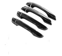 ATACDVDYEU Car Exterior Door Handle Cap Cover for P&eugeot for Expert for Space for Tourer for Traveller for T&oyota for ProAce 2016-2023 Car Door Handle Cover Trim(Metallic Blcak 4pcs)