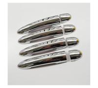 ATACDVDYEU Car Exterior Door Handle Cap Cover for Scenic 2 II 2003 2004 2005 2006 2007 2008 2009 Chrome Door Handle Catch Cover Trim Cap Auto Accessories(Kn)