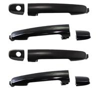 ATACDVDYEU Car Exterior Door Handle Cap Cover for T&oyota for Camry 2002-2006 for Auris for Avensis for Aygo for Corolla for Matrix Rav4 Exterior Door Handle Front Left Right(Black Set 4pcs)