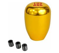 ATACDVDYEU Car Gear Stick 7 Colors Universal Racing Automatic 5 Speed Gear Shift Knob for Manual Transmission Gear Level Shifter Knobs Head(Yellow)
