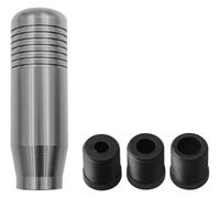 ATACDVDYEU Car Gear Stick Stylish Universal Aluminum Manual Transmission Gearstick Lever Shifter Knob 8.5CM Stick Shifter Handball Shifter Knobs Head(Gray)