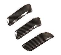ATACDVDYEU Car Inner Handle for Land for R&Over for Defender 90 110 2020-2023 Car Inner Door Handle Decorative Cover Bright Strip Trim(Carbon)