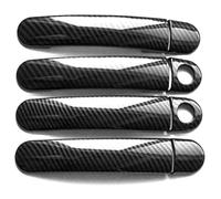 ATACDVDYEU Car Outer Door Handle Cover for A6 2012-2017 Dual-Hole Door Handle Cover Anti-Scratch Protector Sedan Accessories Compatible with(Carbon Fiber Pattern)