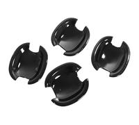 ATACDVDYEU Car Outer Door Handle Cover for A6 2012-2017 Dual-Hole Door Handle Cover Anti-Scratch Protector Sedan Accessories Compatible with(Small Door Bowl Bright Black)