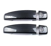 ATACDVDYEU Car Outer Door Handle Cover for Aveo 2012-2015 Dual Hole Door Handle Cover Protective Accessories Exterior Cup Trim Modification Protector Anti-Scratch(2 Door Electroplating)