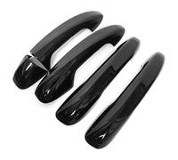 ATACDVDYEU Car Outer Door Handle Cover for B&ENZ for GLA GLB GLC GLE 2016-2021 Full Coverage Left Driver Door Handle Pull Cup Accessories Protector Anti-Scratch Compatible with(Bright Black)