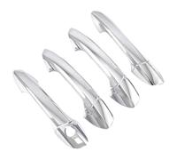 ATACDVDYEU Car Outer Door Handle Cover for B&ENZ for GLE GLE-Class 2015-2019 Door Cup Pull Handle Protective Guard Sticker Accessories Protector Anti-Scratch Compatible with(1 Smart Electroplating)