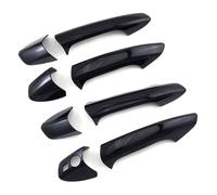 ATACDVDYEU Car Outer Door Handle Cover for B&ENZ ML M-Class 2012-2015 Full Partial Coverage Door Cup Pull Handle Single Hole Accessories Protector Anti-Scratch Compatible with(1 Smart Bright Black)