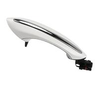 ATACDVDYEU Car Outer Door Handle Cover for B&MW 5 6 7 Series F10 F07 F02 525 528 530 535 730 Black Brown White Exterior Door Handle Outside 51217231931 Car Handles(White Rear Right)