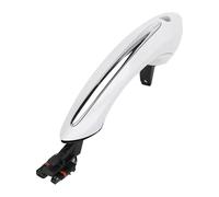 ATACDVDYEU Car Outer Door Handle Cover for B&MW for 5 7 Series F07 F10 F11 F01 F02 520 525 530 535 51217231931 Car Exterior Door Handles Front Rear Comfort Access Keyless Go Handle(White,Rear Left)