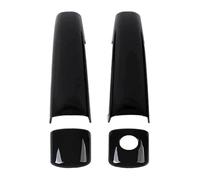 ATACDVDYEU Car Outer Door Handle Cover for C-Elysee for Triomphe C4 C5 C6 Single Hole Exterior Door Handle Cover Anti-Scratch Protector(2 Doors Bright Black)