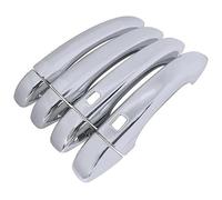 ATACDVDYEU Car Outer Door Handle Cover for Captur 2019-2024 No-Drill Double Intelligent Door Handle Covers Cup Protector Trim Kit Anti-Scratch(Electroplating)