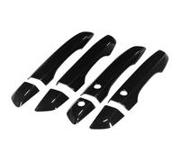 ATACDVDYEU Car Outer Door Handle Cover for Civic 10th Gen 2016-2021 Door Handle Exterior Cover 8pcs Trim with Keyless Entry Left Hand Drive(Glossy Black)
