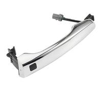 ATACDVDYEU Car Outer Door Handle Cover for Hyundai for Elantra 2016-2019 Keyless Entry with Button 82651-F2210 Door Handle Exterior Cover Car Outside Replacement(Left Side)