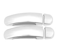 ATACDVDYEU Car Outer Door Handle Cover for J&etta for Sagitar A6 2012-2017 No Hole Door Handle Anti-Scratch Cup Pull Protector Kit(2 Doors Electroplated)
