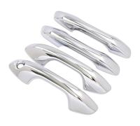 ATACDVDYEU Car Outer Door Handle Cover for Kia for Rio for X-Line 2018-2022 Single Hole Door Handle Decoration Bowl Anti-Scratch Accessories Car Guard Trim Protector(Electroplating)