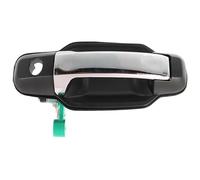 ATACDVDYEU Car Outer Door Handle Cover for Kia for Sorento 2003-2009 826503E021 826603E021 836503E021 836603E021 Door Handle Exterior Cover Front Left Right Black Handles(Front Right Chrome)
