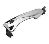 ATACDVDYEU Car Outer Door Handle Cover for Kia for Sorento 2015-2018 Chrome Catch Pull Handle Door Exterior Cover Front Inductive Outside with Button(Silver Right)