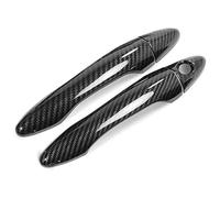 ATACDVDYEU Car Outer Door Handle Cover for Kia K5 2010-2015 Single Hole Door Handle Cover Decorative Anti-Scratch Protector Accessories(2 Doors Carbon Fiber Pattern)